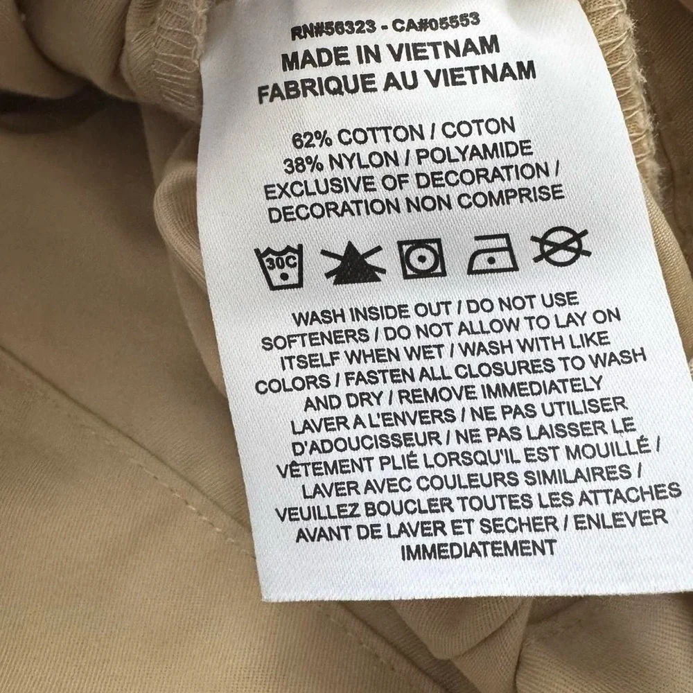 Nike Men's Beige Lightweight Shirt Jacket - Picture 6 of 8
